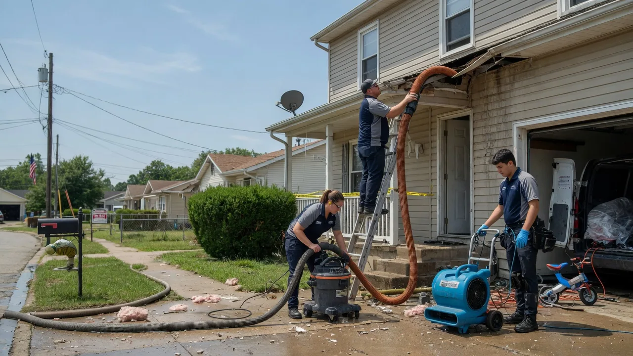 Water Damage Restoration in Industry, PA near me